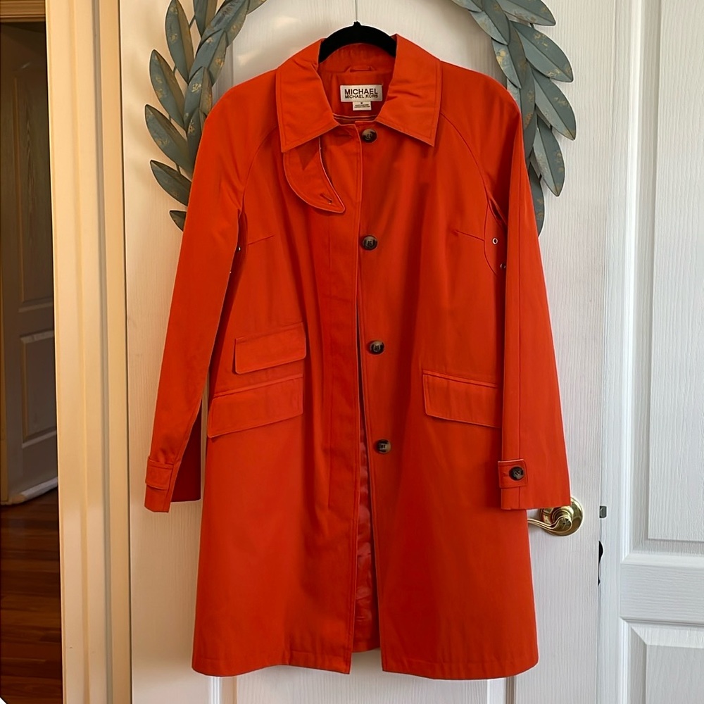 Michael KORS Orange Raincoat - Women